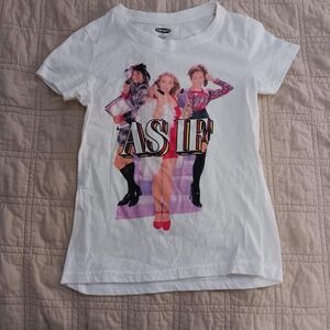 Women's White Graphic Tee - Short Sleeve